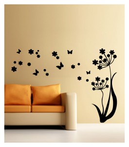 Wandtattoo aus Samt "Pendula"