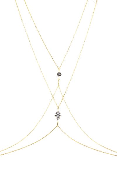 Sem's Design Körperkette Twin Stars