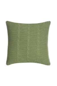 Hochwertiger Strick-Kissenbezug, 43 x 43 cm