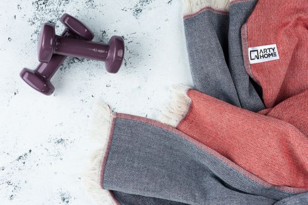 Arty Home Hamamtuch Strandtuch Saunatuch - Badetuch Duschtuch Sporthandtuch Handtuch Reisehandtuch D