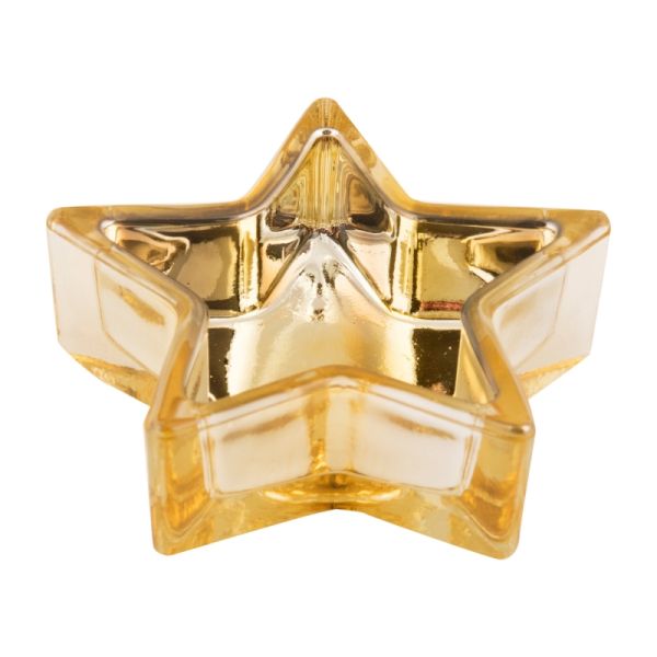 Star Teelichter in Sternform