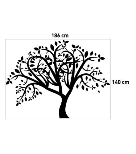 Wandtattoo aus Samt "Lovely Family - 5"